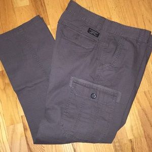 G.H. Bass Cargo Pants 34X32 Gray